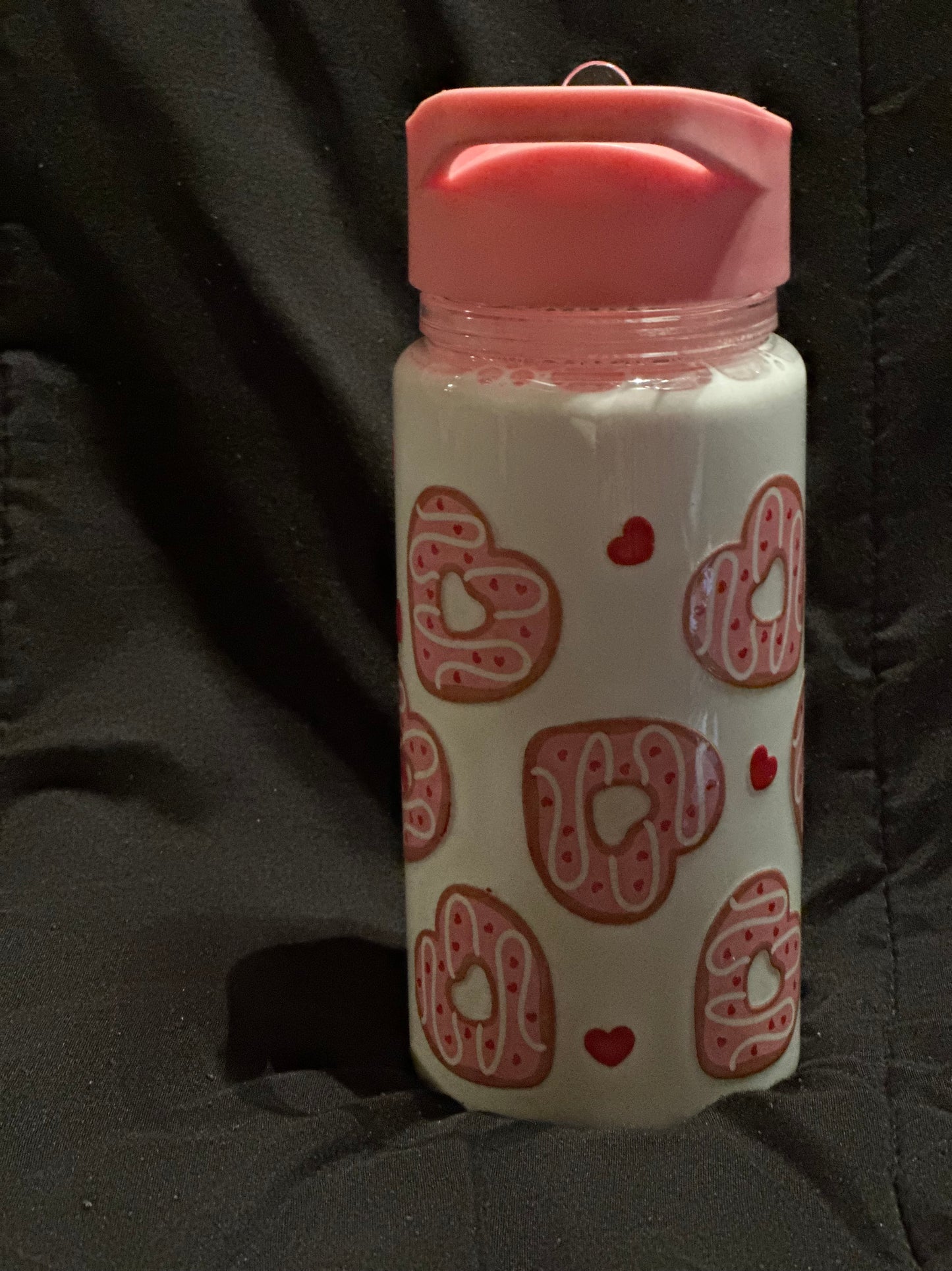10oz Milk Donut Water Bottle